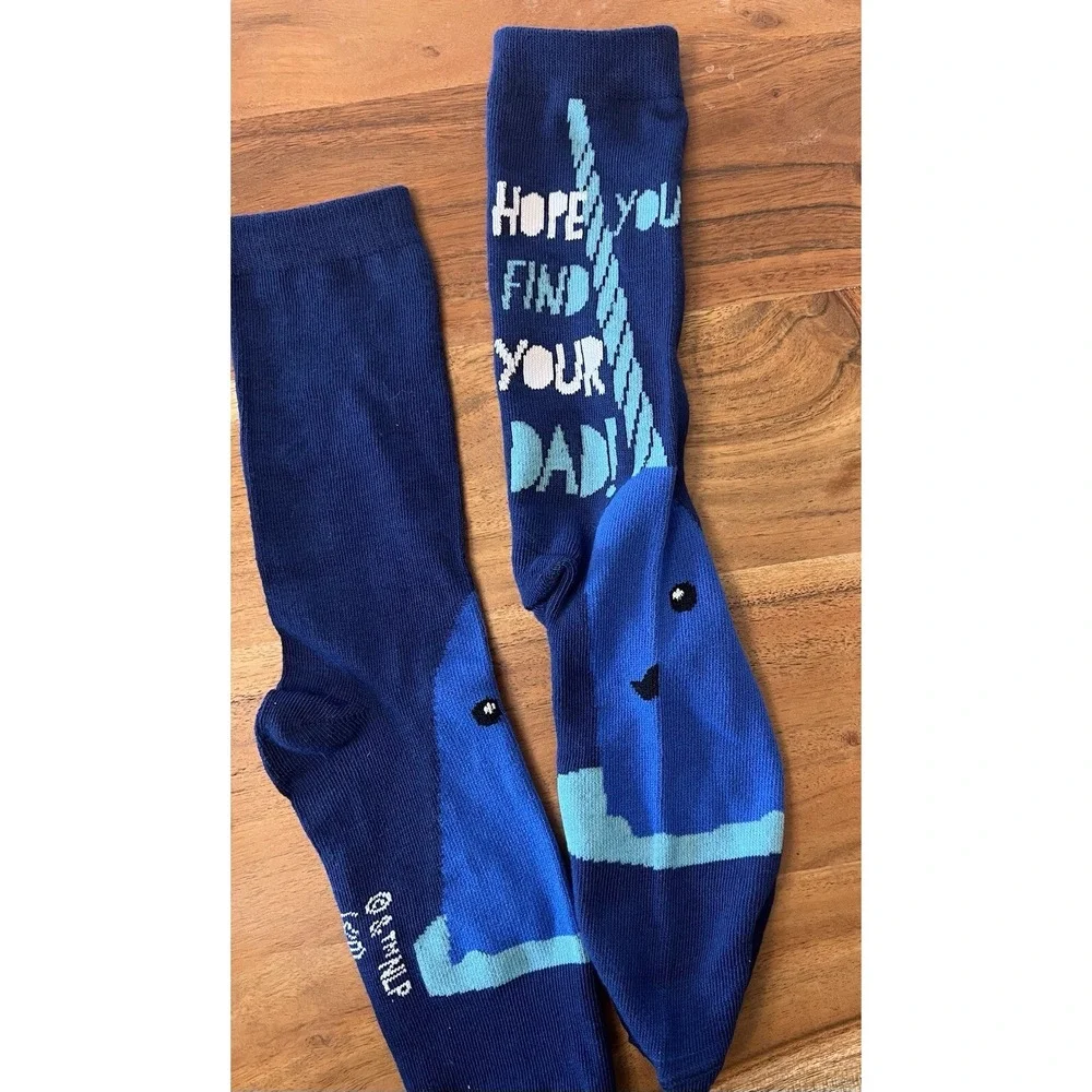 9 Pairs Of ELF Movie Christmas Themed Socks Long And Short Size 7-12 Lot